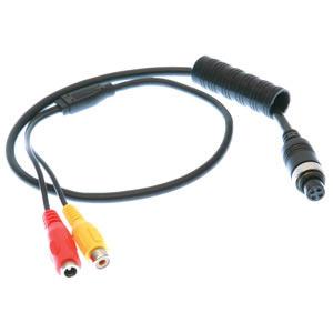 Gator PLac42 4 Pin Prolink II Plug to Dual RCA Socket Adaptor