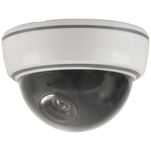 CAMERA DUMMY DOME FLASHING LED WHT